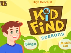 খেলা Kid Find Seasons