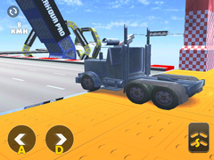 খেলা Truck Simulator Stunt Extreme