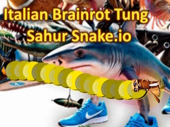 খেলা Italian Brainrot Tung Sahur Snake.io