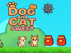 খেলা Dog and Cat Sweet