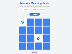 খেলা Memory Matching Game