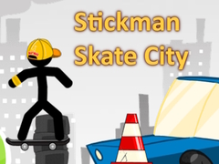 খেলা Stickman Skate City