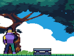 খেলা Smoke Man Runner 2D