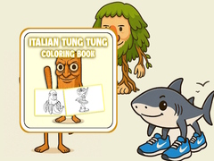 খেলা Tung Tung Sahur Coloring Book