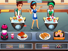 খেলা Cooking Cafe Food Chef
