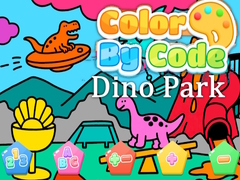 খেলা Color By Code Dino Park