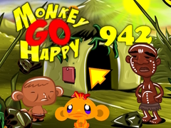 খেলা Monkey Go Happy 942