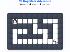 খেলা Dog Maze Adventure