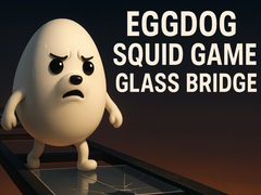 খেলা Eggdog Squid Game Glass Bridge