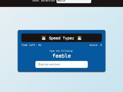 খেলা Speed Typer