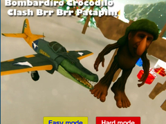 খেলা Bombardiro Crocodilo Clash Brr Brr Patapim