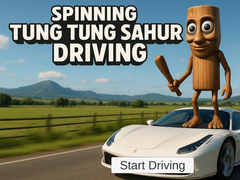 খেলা Spinning Tung Tung Sahur Driving