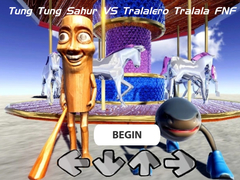 খেলা Tung Tung Sahur VS Tralalero Tralala FNF