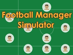 খেলা Football Manager Simulator