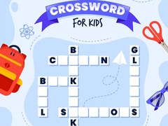 খেলা Crossword for Kids