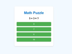 খেলা Math Puzzle