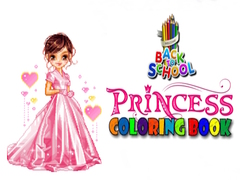 খেলা Back To School Princess Coloring Book