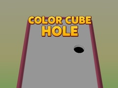 খেলা Color Cube Hole