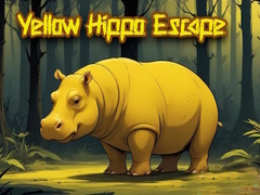 খেলা Yellow Hippo Escape