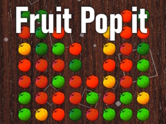 খেলা Fruit Pop it