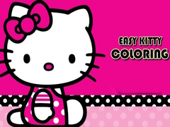 খেলা Easy Coloring Kitty