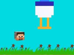 খেলা Chicken Jockey Flappy Minecraft