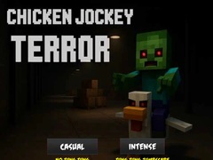 খেলা Chicken Jockey Terror