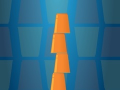 খেলা Cups Tower Builder