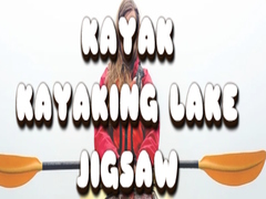 খেলা Kayak Kayaking Lake Jigsaw