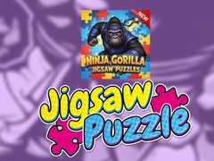 খেলা Ninja Gorilla Jigsaw Puzzles