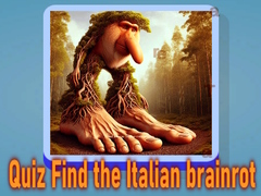খেলা Quiz Find the Italian brainrot 