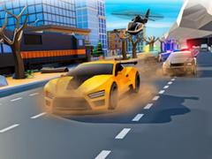 খেলা Police Car Chase ZigZag Escape 3D