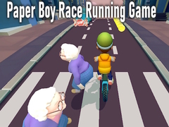 খেলা Paper Boy Race Running Game