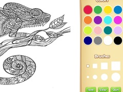 খেলা Adult Animal Coloring Book for Kids