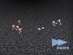 খেলা Stickman Aliens Battle Simulator
