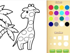 খেলা Easy Animal Coloring Book for Kids