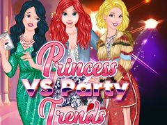 খেলা Princess vs Party Trends