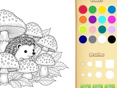 খেলা Cartoon Animal Coloring Book for Kids