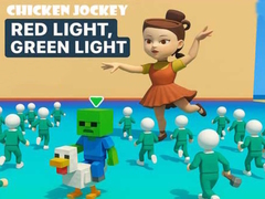 খেলা Chicken Jockey: Red Light, Green Light