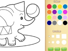 খেলা Simple Animal Coloring Book for Kids