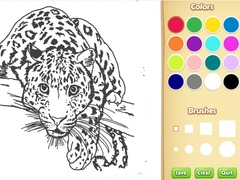 খেলা Realistic Animals Coloring Book for Kids