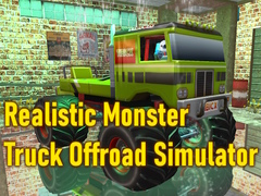 খেলা Realistic Monster Truck Offroad Simulator