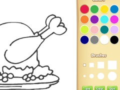খেলা Food Coloring Book For Kids