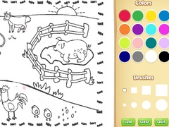 খেলা Farming Coloring Book For Kids