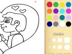 খেলা Love Coloring Book For Kids