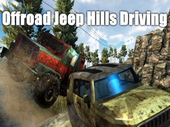 খেলা Offroad Jeep Hills Driving