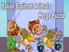 খেলা Italian Brainrot: Animals Merge Puzzle