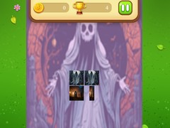 খেলা Ghost Memory Match