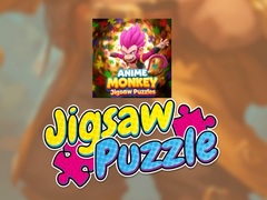 খেলা Anime Monkey Jigsaw Puzzles