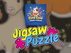 খেলা Cute Cow Jigsaw Puzzles